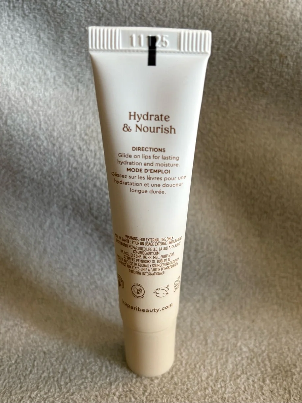 Kopari Lip Love Moisture Balm in Soft Vanilla .52oz Brand New!!!